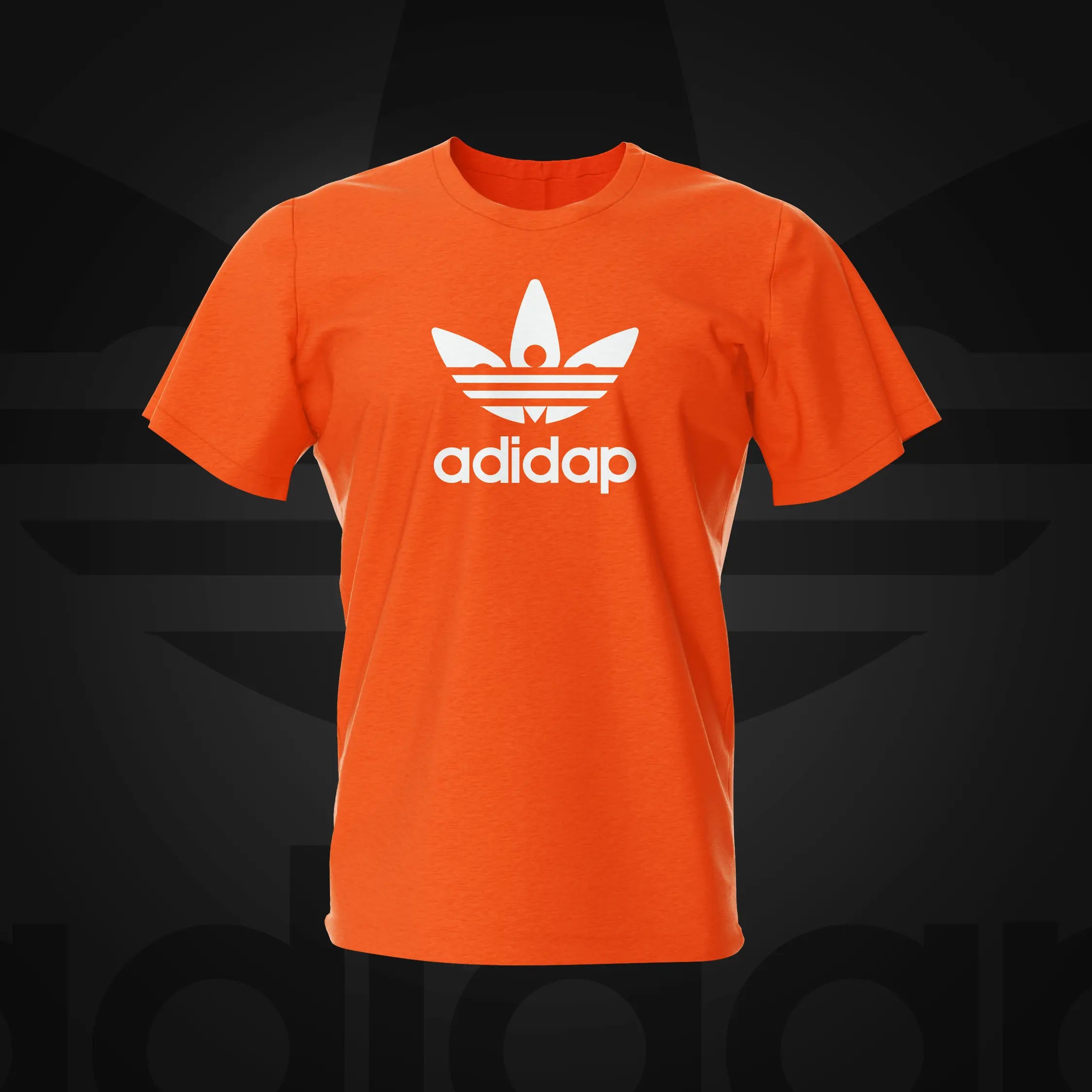 ADIDAP | All Day I Dream About Pinball Orange Pinball T-Shirt | Pinball Invasion