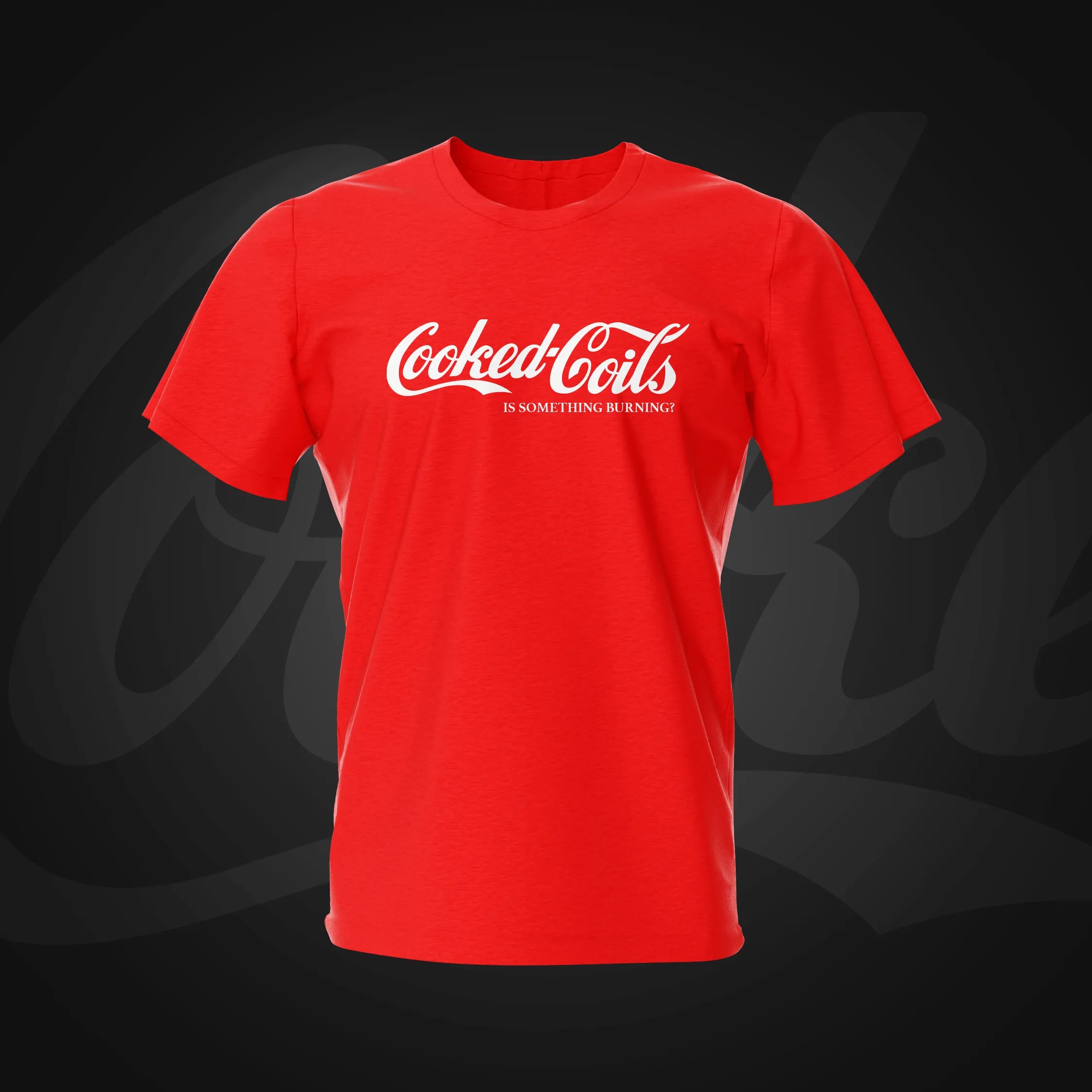 Cooked Coils Red Pinball T-Shirt | Pinball Invasion