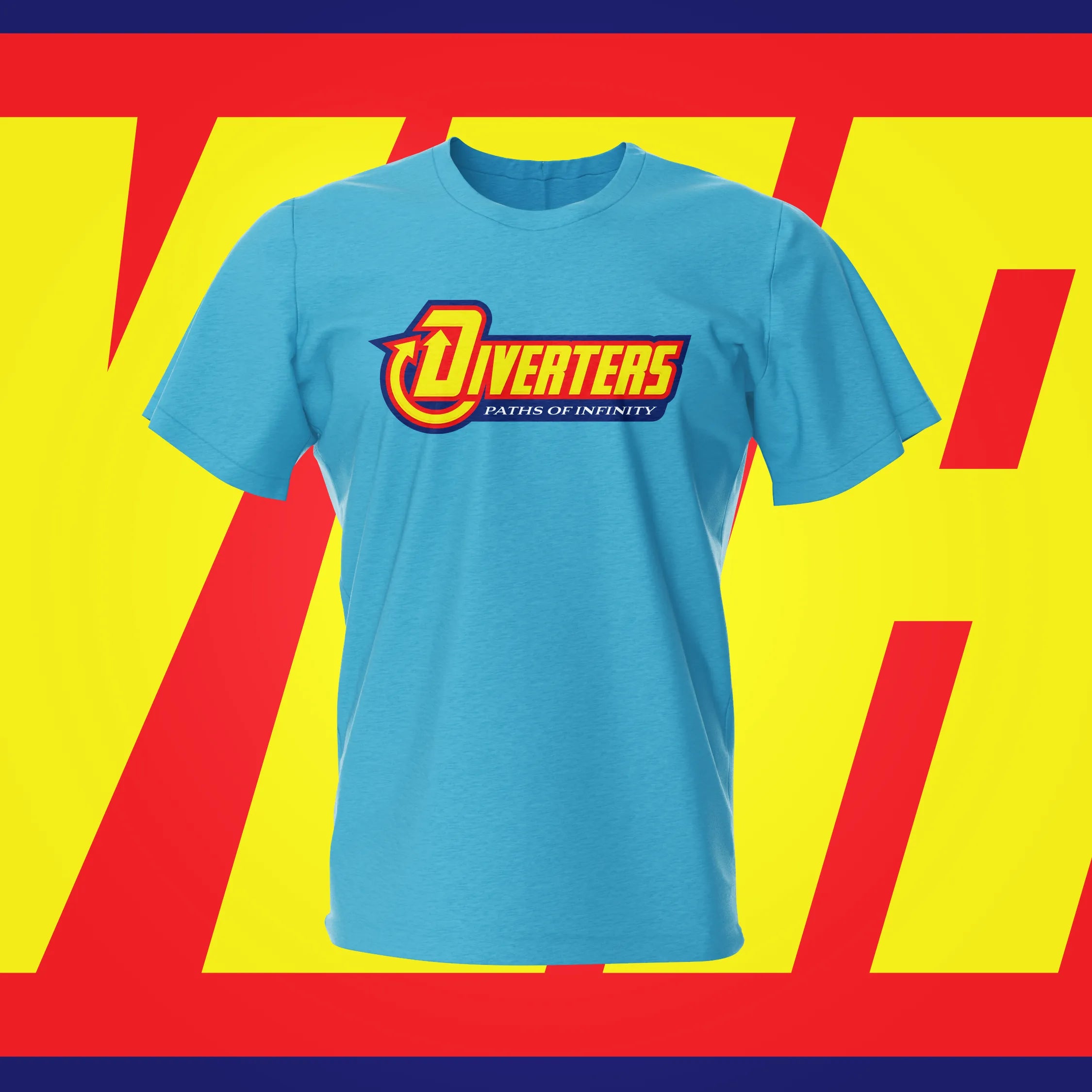 Diverters Paths of Infinity Sky Pinball T-Shirt | Pinball Invasion