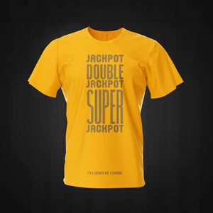 Jackpot Grower Gold Pinball T-Shirt | Pinball Invasion