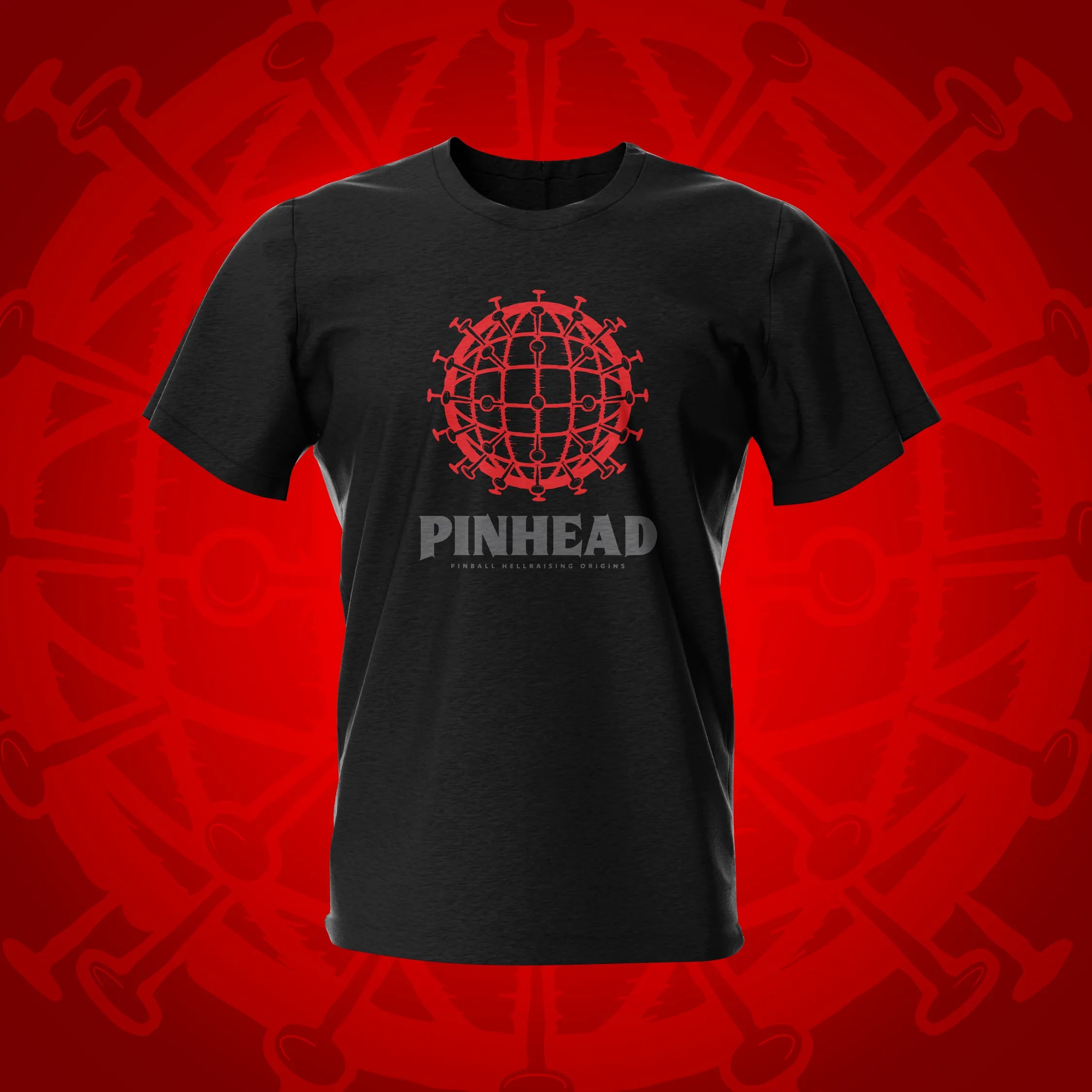 Pinhead Black Pinball T-Shirt | Pinball Invasion