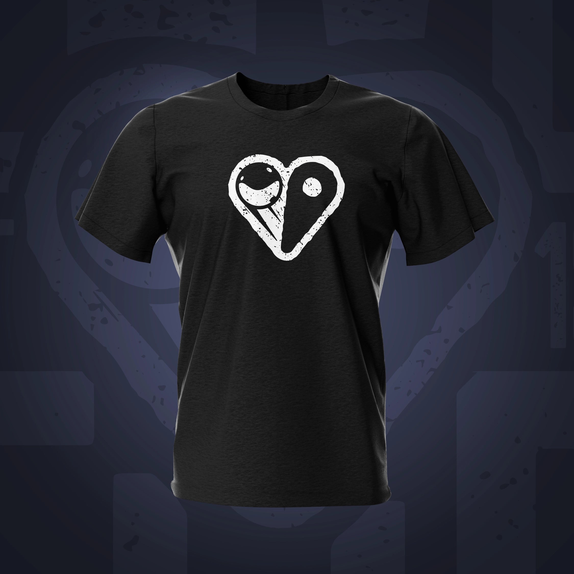 Rizz Flip Black Pinball T-Shirt Crest | Pinball Invasion