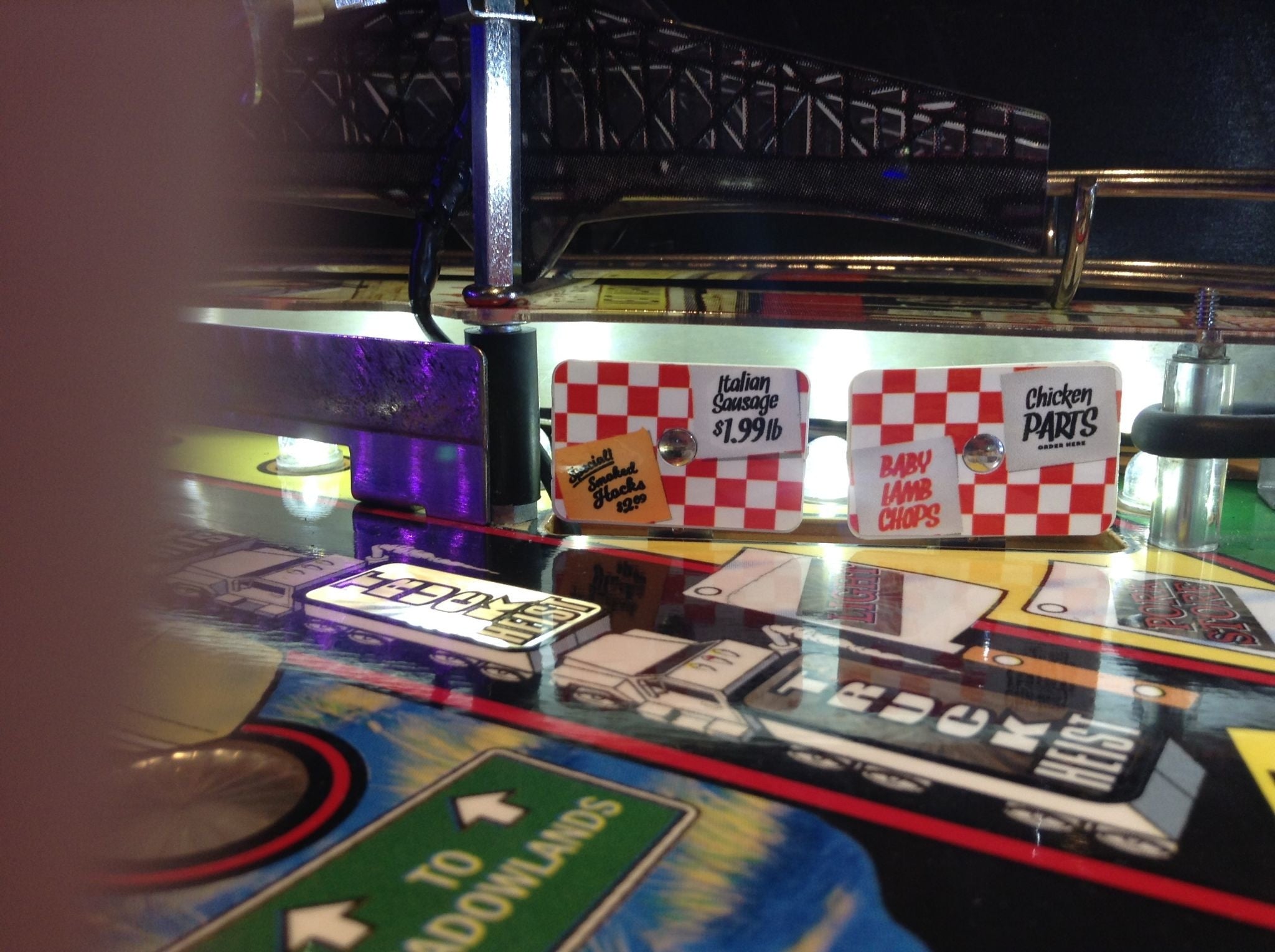 The Sopranos Pinball Target Decals Set Specials target | Pinball Invasion