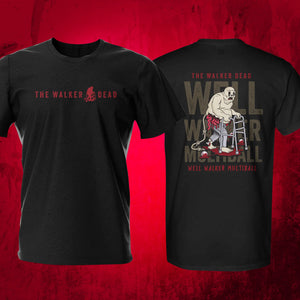 Well Walker Black Pinball T-Shirt | Pinball Invasion