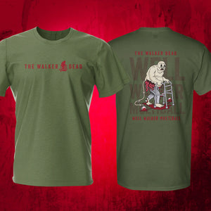 Well Walker Military Green Pinball T-Shirt | Pinball Invasion