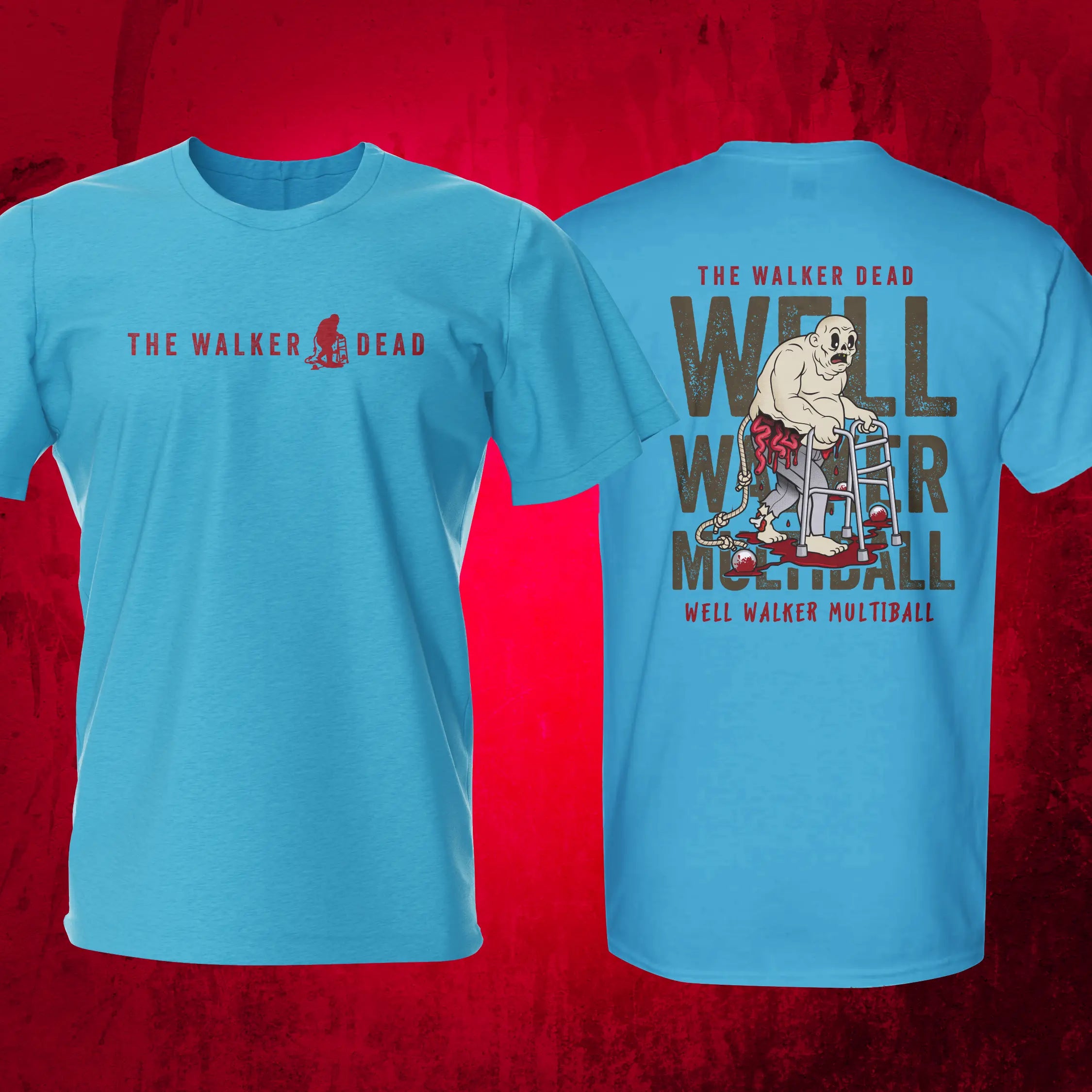 Well Walker Sky Pinball T-Shirt | Pinball Invasion