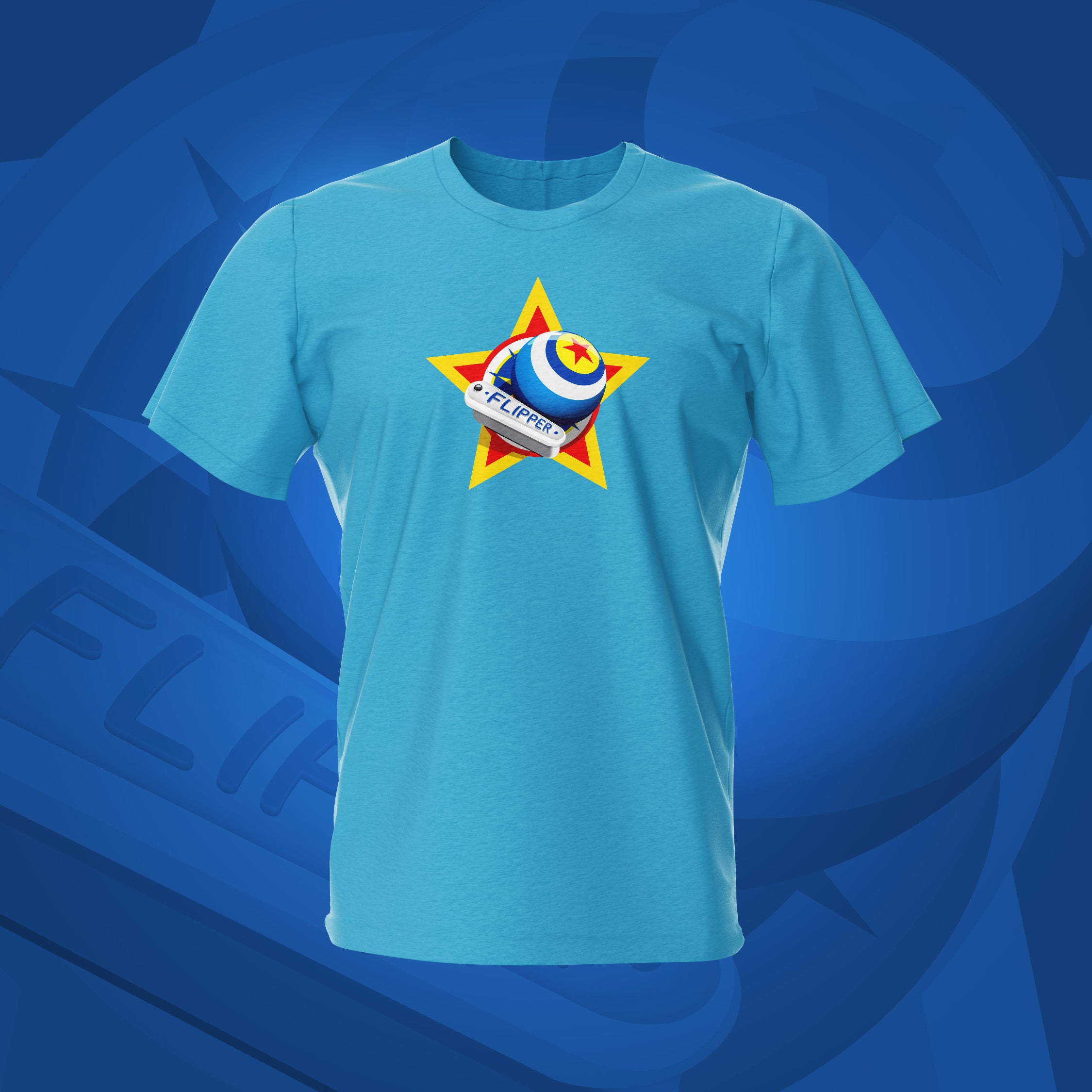 The Flipper Sky Pinball T-Shirt | Pinball Invasion