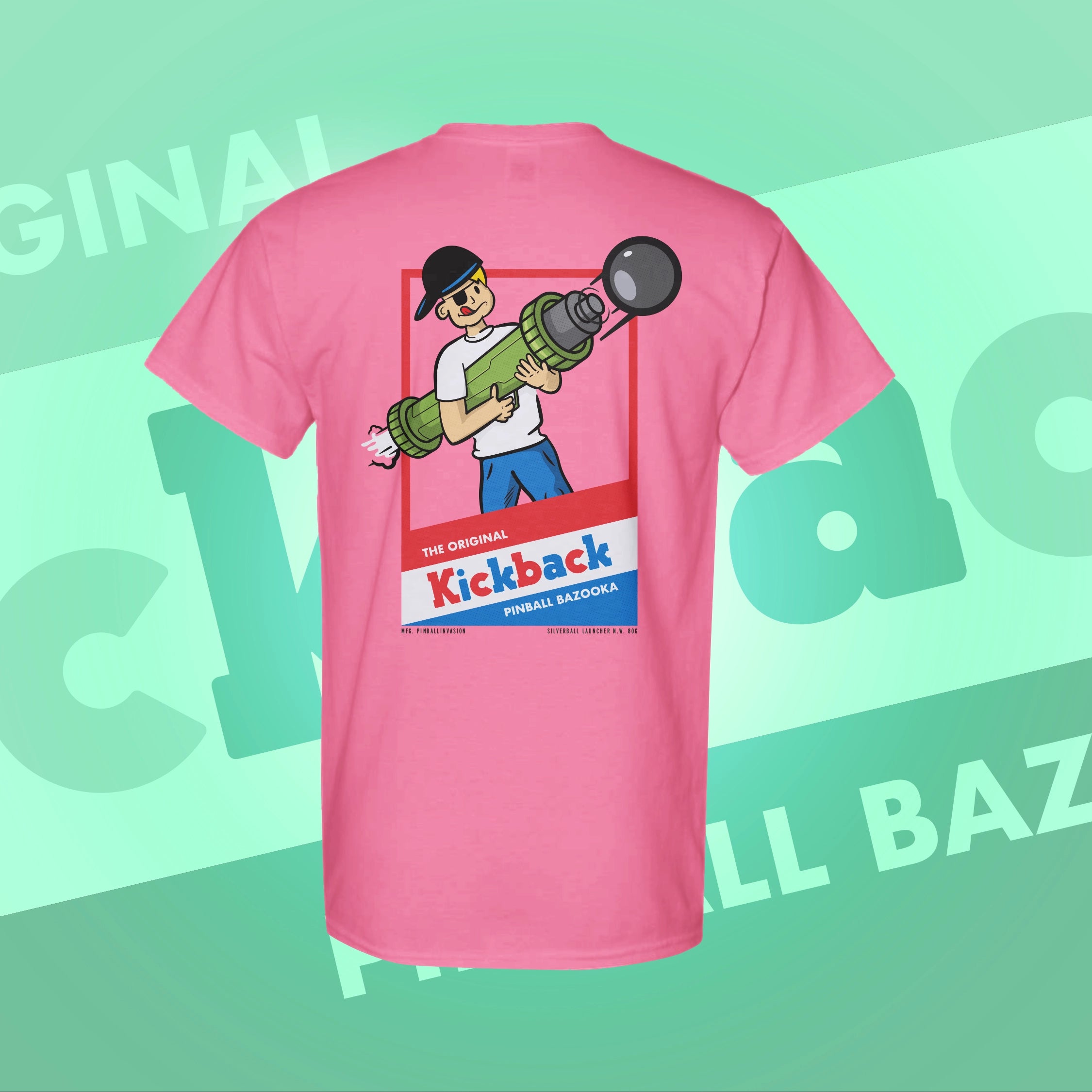 Kickback Pinball T-Shirt