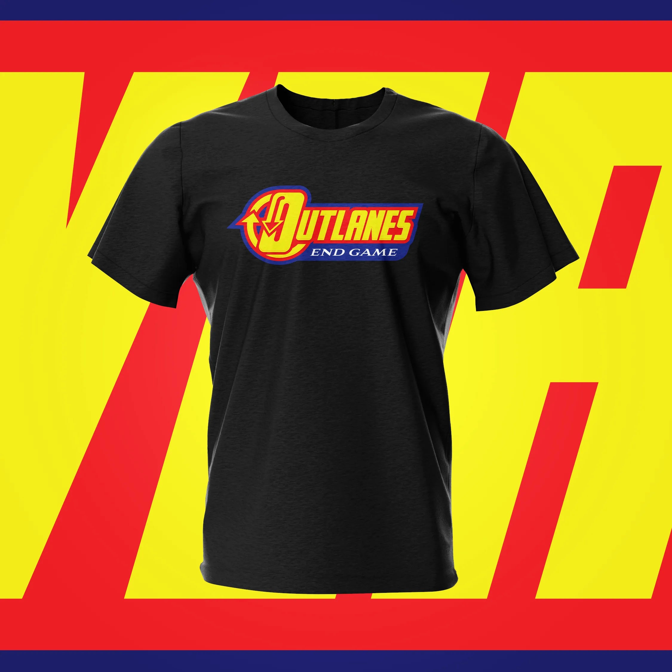 Outlanes End Game Pinball T-Shirt