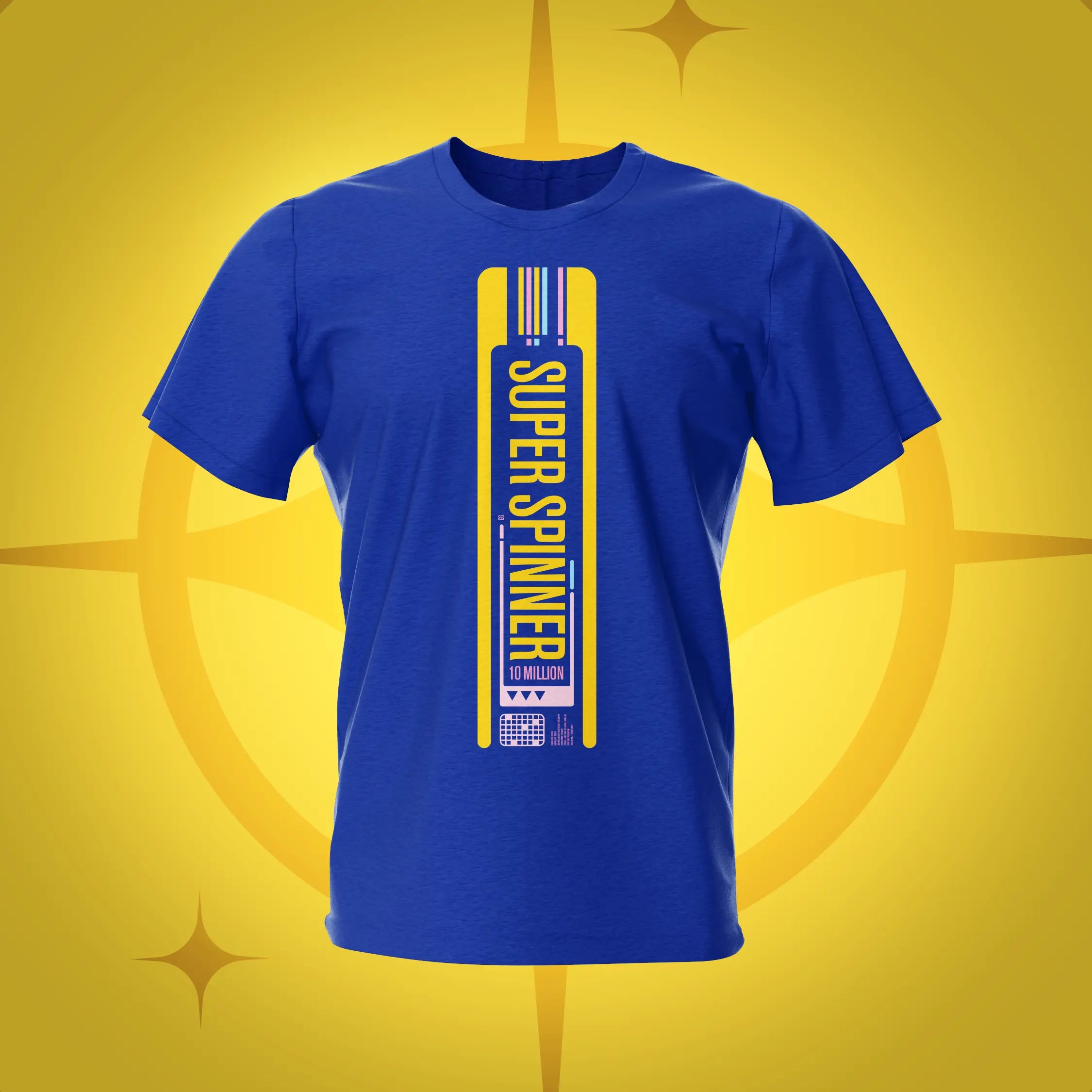 Star Trek Super Spinner Royal T-Shirt | Pinball Invasion