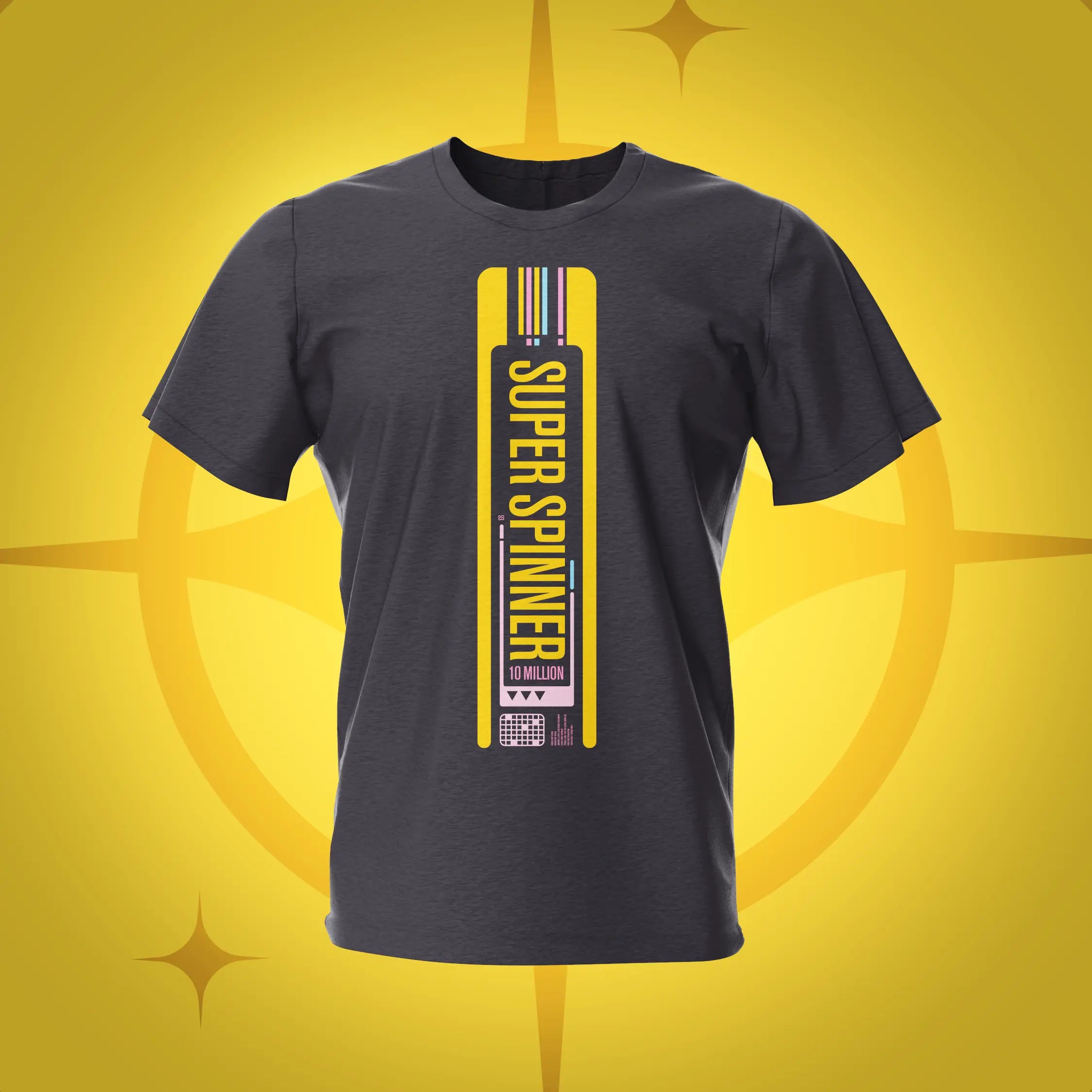 Star Trek Super Spinner Tweed T-Shirt | Pinball Invasion